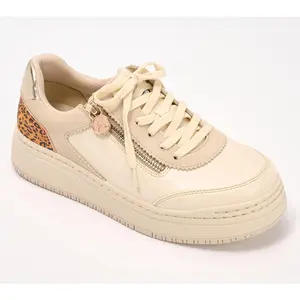 Alegria Leather Casual Sneakers- Averie