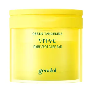 [GOODAL Official Shop] GOODAL Green Tangerine Vita C Dark Spot Care Pad | Light-weighted & watery formula | K-Skincare Skin Repair Comfort