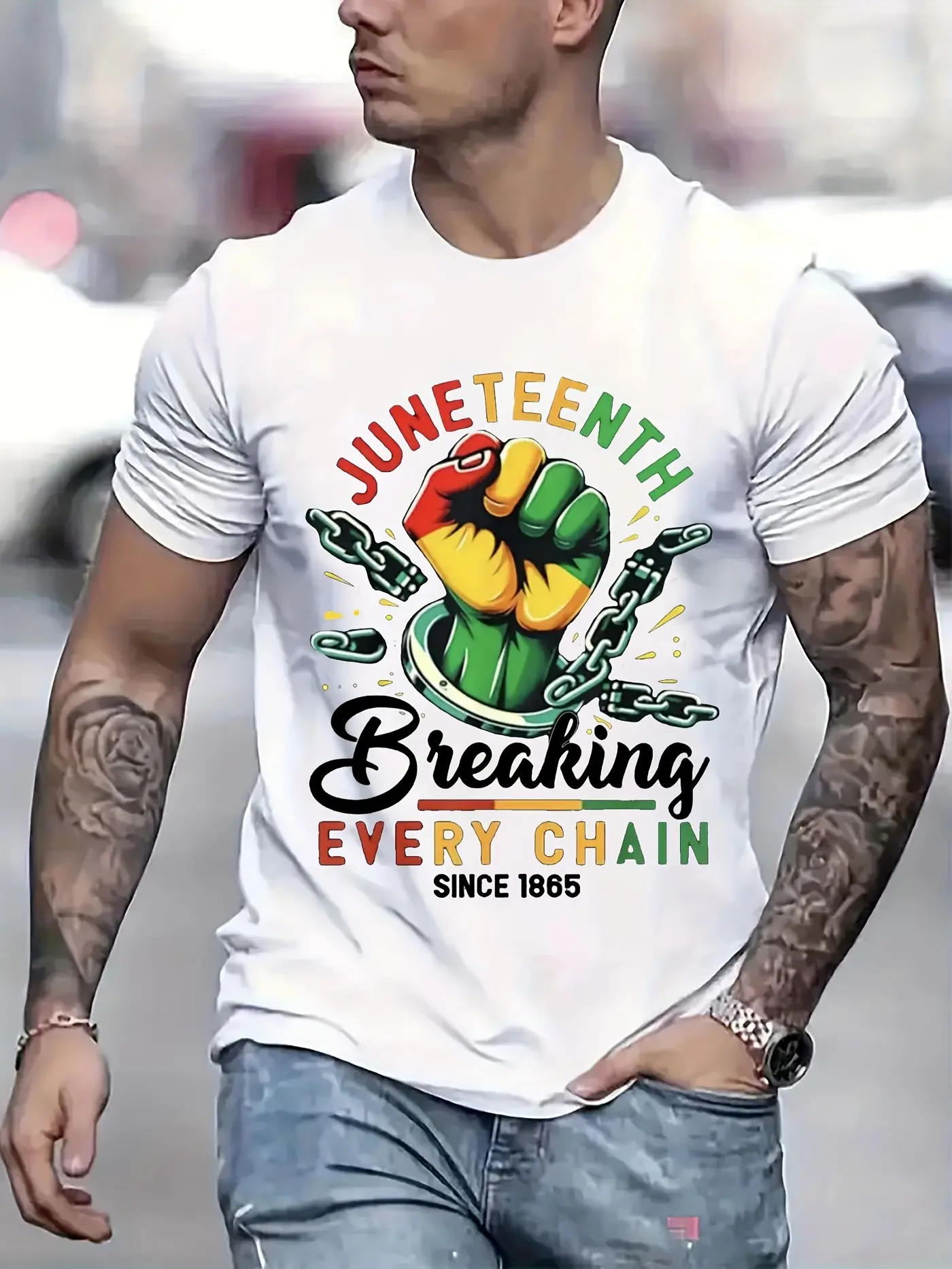 Retro Jesus Cross Crown of Thorns Casual T-Shirt, Religious Faith Blood Drip Art Printed Crew Neck Tee, Inspirational Christian Belief Graphic Top, Unique Religious Gift For Church Followers, Daily Basic Casual Outfit T-Shirt