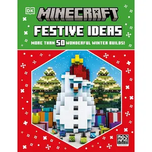Minecraft Festive Ideas: More Than 50 Wonderful Winter Builds Hardcover – September 17, 2024