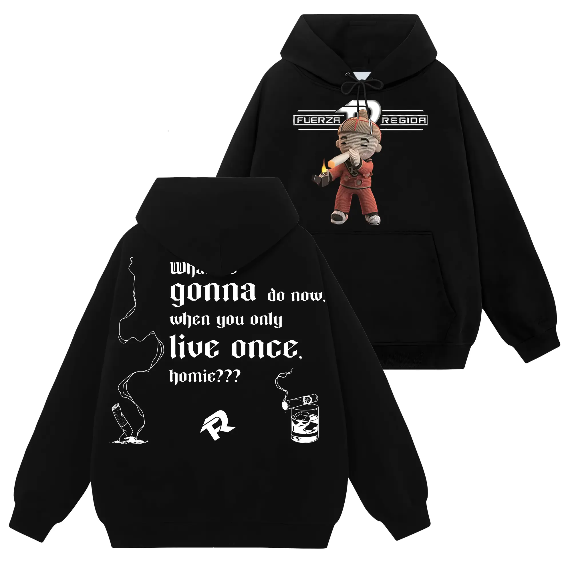 Vintage Fuerza Regida Pero No Te Enamores Status #197 Graphic T-Shirt Sweatshirt Hoodie, Tatino Streetwear Fashion, Regional Mexicano Shirt, Fuerza Regida Merch, Menswear Top Y2K Mexico, Pepper Comfort Colors