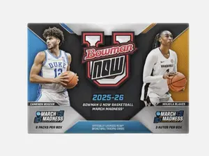 2025/26 Topps Bowman U March Madness Hobby Box