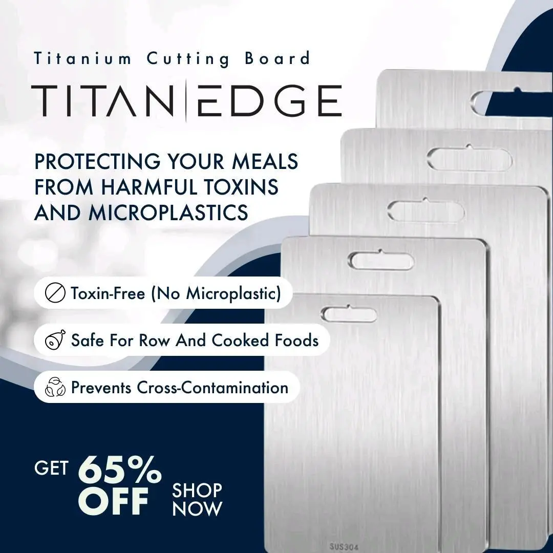 Titanium Cutting Boards - Kitchen Chopping Board Titanium Cutting Boards - Kitchen Chopping Board