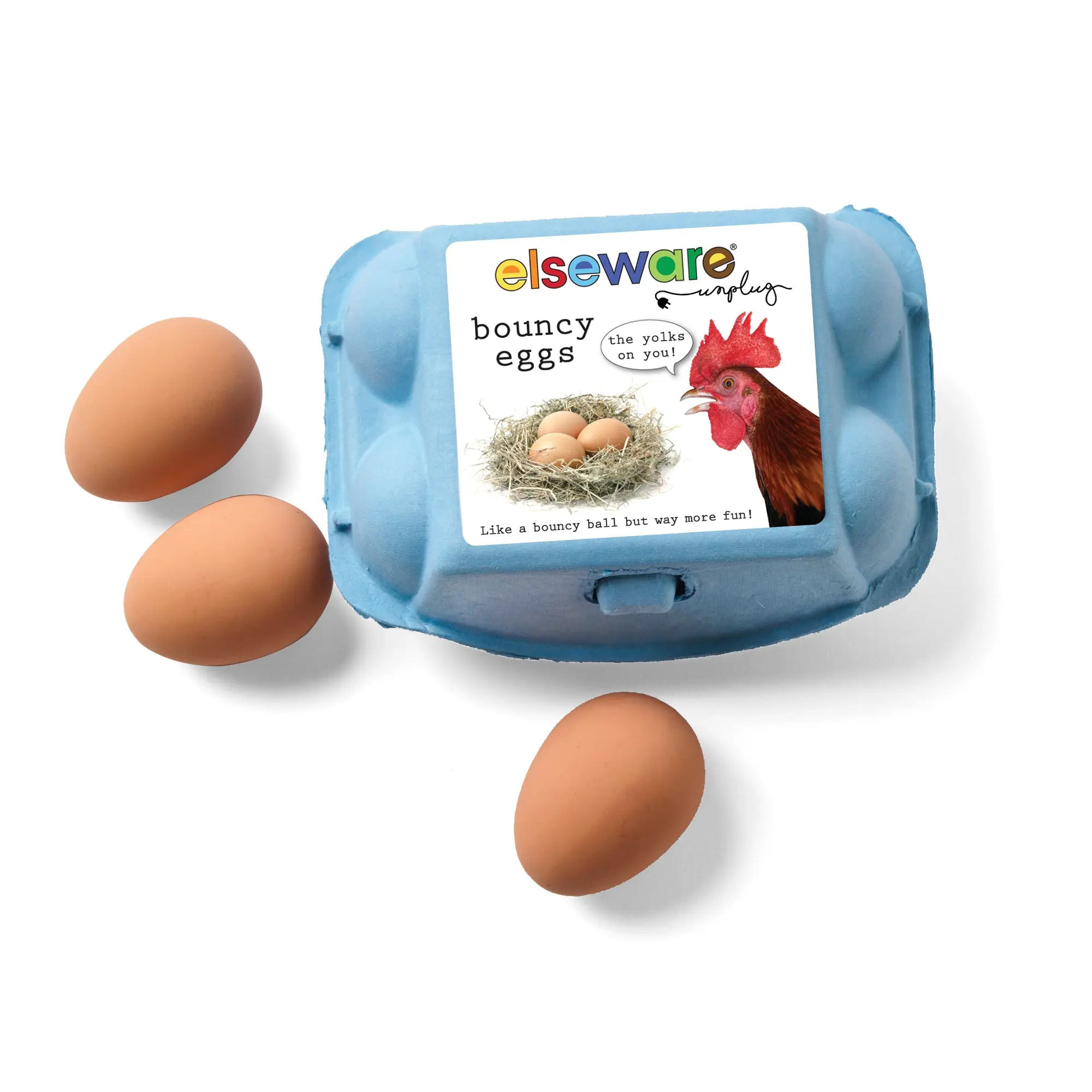Bouncy Eggs - by Elseware Unplug Bouncy Eggs - by Elseware Unplug