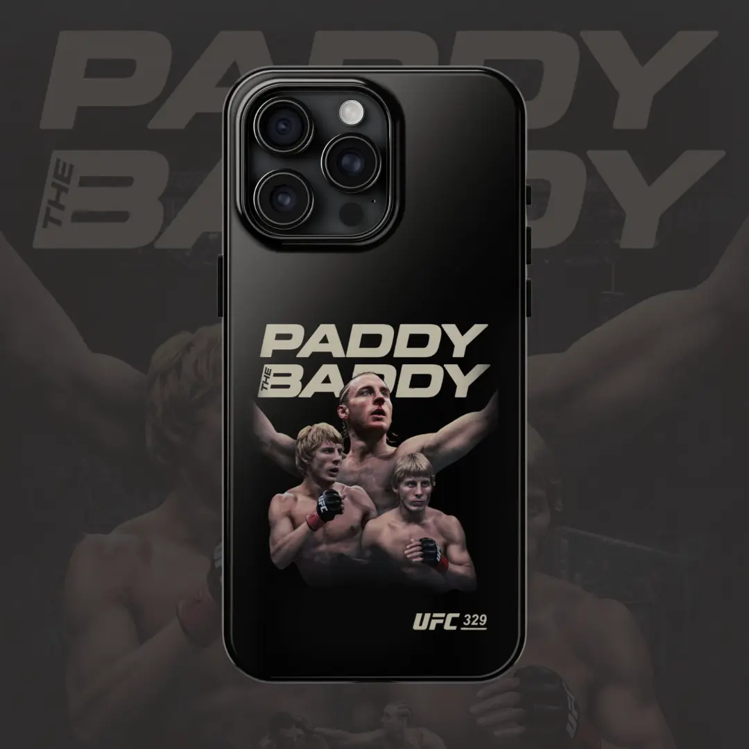 Paddy Pimblett Phone Case, UFC Phone Case, MMA Merch, Gift For Fans
