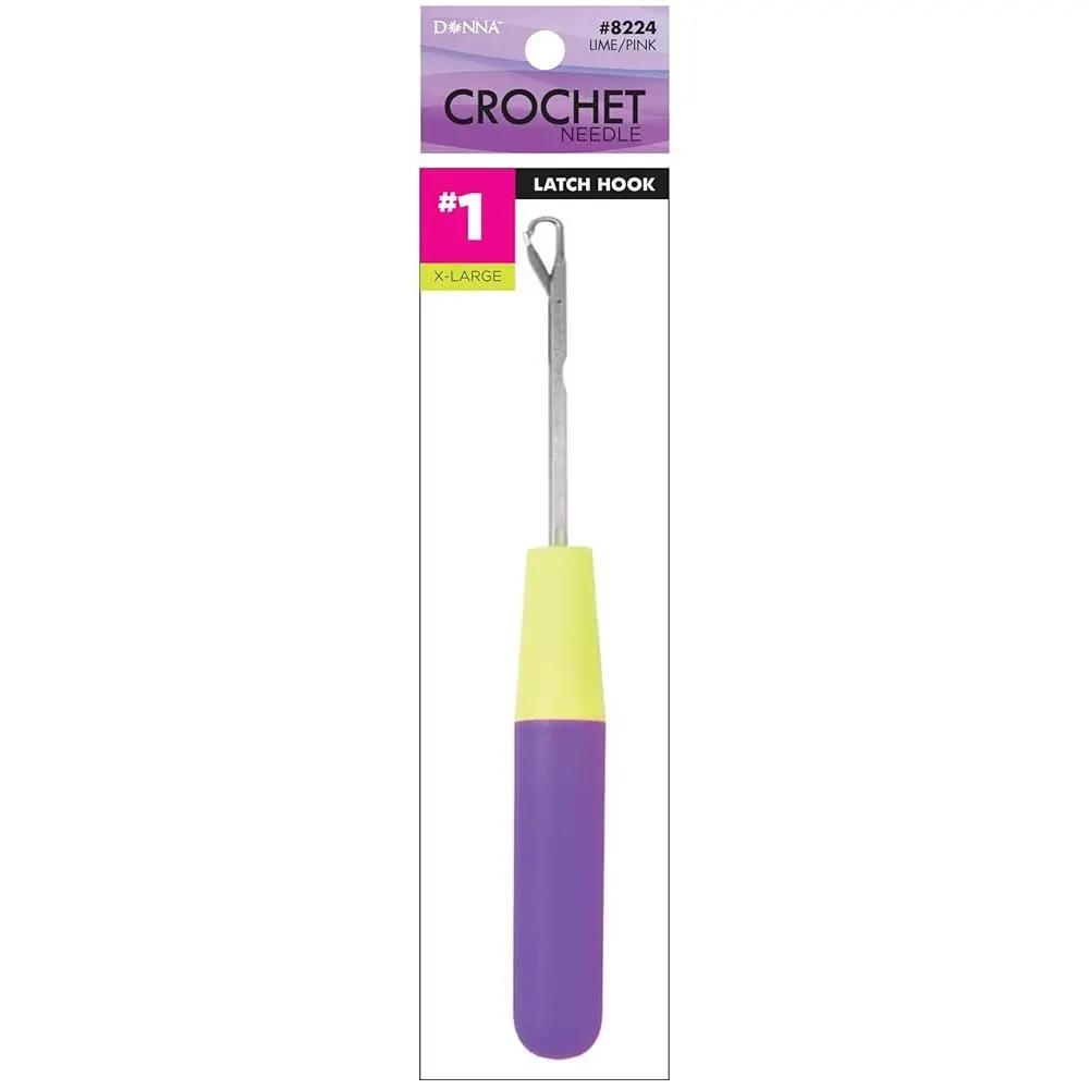 Donna Premium Crochet Hook Set for Braiding Hair, DIY Styling & Needles Kit