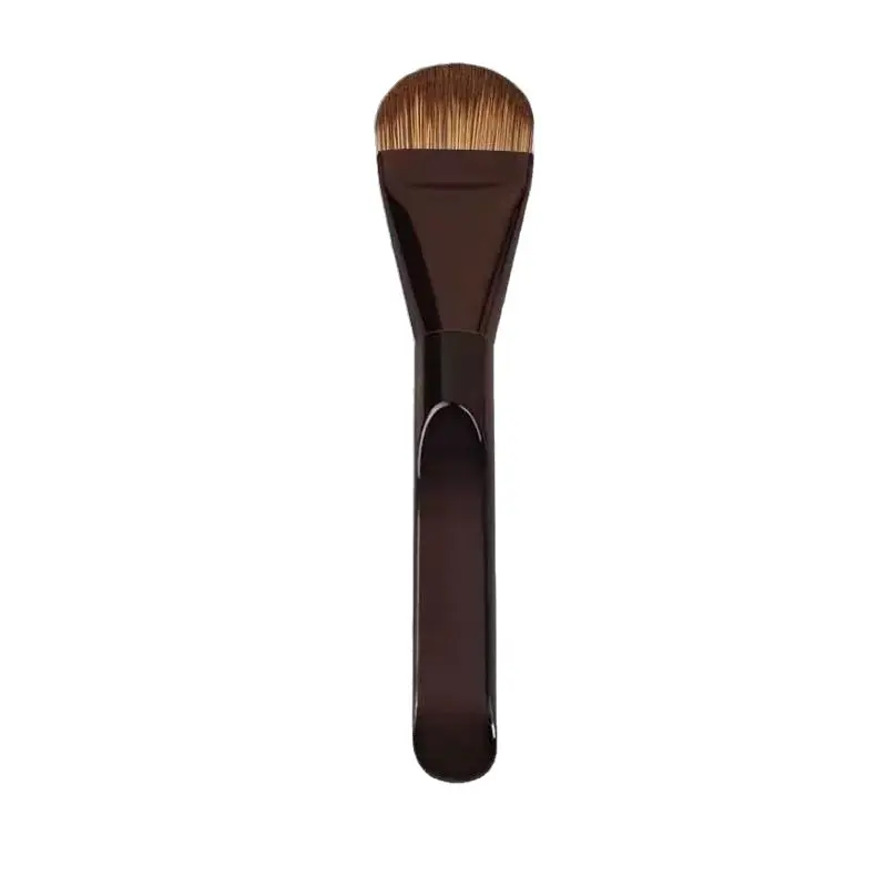 Viral Tongue-Shaped Foundation Brush Ultra-Thin Non-Absorbent Soft-Bristled Streak-Free Single Brush