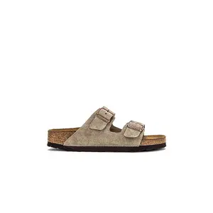 BIRKENSTOCK Arizona Soft Footbed Sandal in Taupe