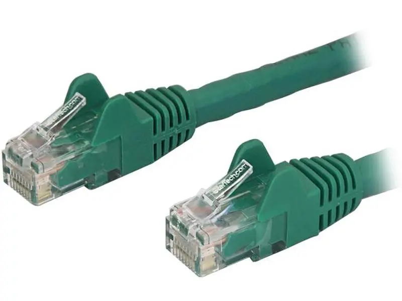 StarTech N6PATCH14GN 14 ft. Green Ethernet Cable, Snagless Cable - Ethernet Cord & Cat 6 Cable
