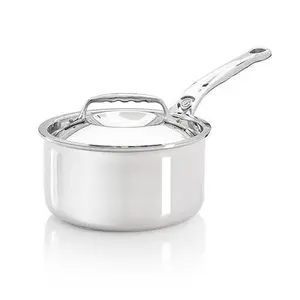 AFFINITY 5-ply Stainless Steel Saucepan: 6.3"