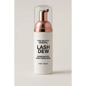 “Lash Dew” Rosewater Lash Foam Wash