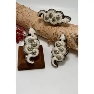 Snake Carved Ring - Med