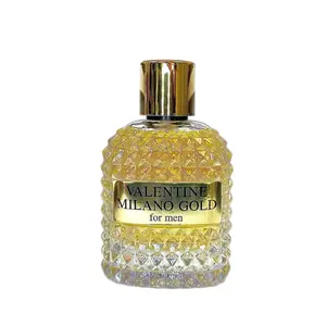 Valentine Milano Eau De Parfum Gold for Men 3.4Oz/100mL