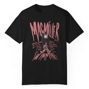 Mac Tee Miller Bootleg Swimming Album Unisex Tshirt, Merch Graphic T-shirt, Hip Hop 90s Vintage Shirt, Vintage Rapper Shirt, Y2k Outfits Top Menswear Streetwear Cotton Shortsleeve Crewneck