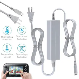 AC Adapter Charger Power Supply Cord Cable for Nintendo Wii Home Console Gamepad US Plug AC Adapter Charger Power Supply Cord Cable for Nintendo Wii Home Console Gamepad US Plug