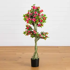 4' UV Resistant Artificial Azalea Tree (Indoor/Outdoor)