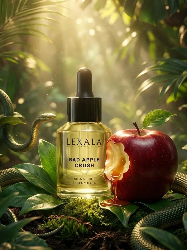 Bad Apple Crush Perfume Oil - 30 ml - Women's Fragrance Oil - Red Apple - Black Currant - Pink Grapefruit - Lychee - Wild Berries - Raspberry Blossom - Jasmine - Rose Centifolia