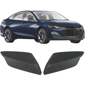 HECASA Mirror Cap Cover Pair Compatible with 2016-2024 Chevrolet Malibu Replacement for 84026841 84026842 Black ABS Plastic Mirror Housing Left & Right Side LH & RH Driver & Passenger Side Car Accessories Automotive