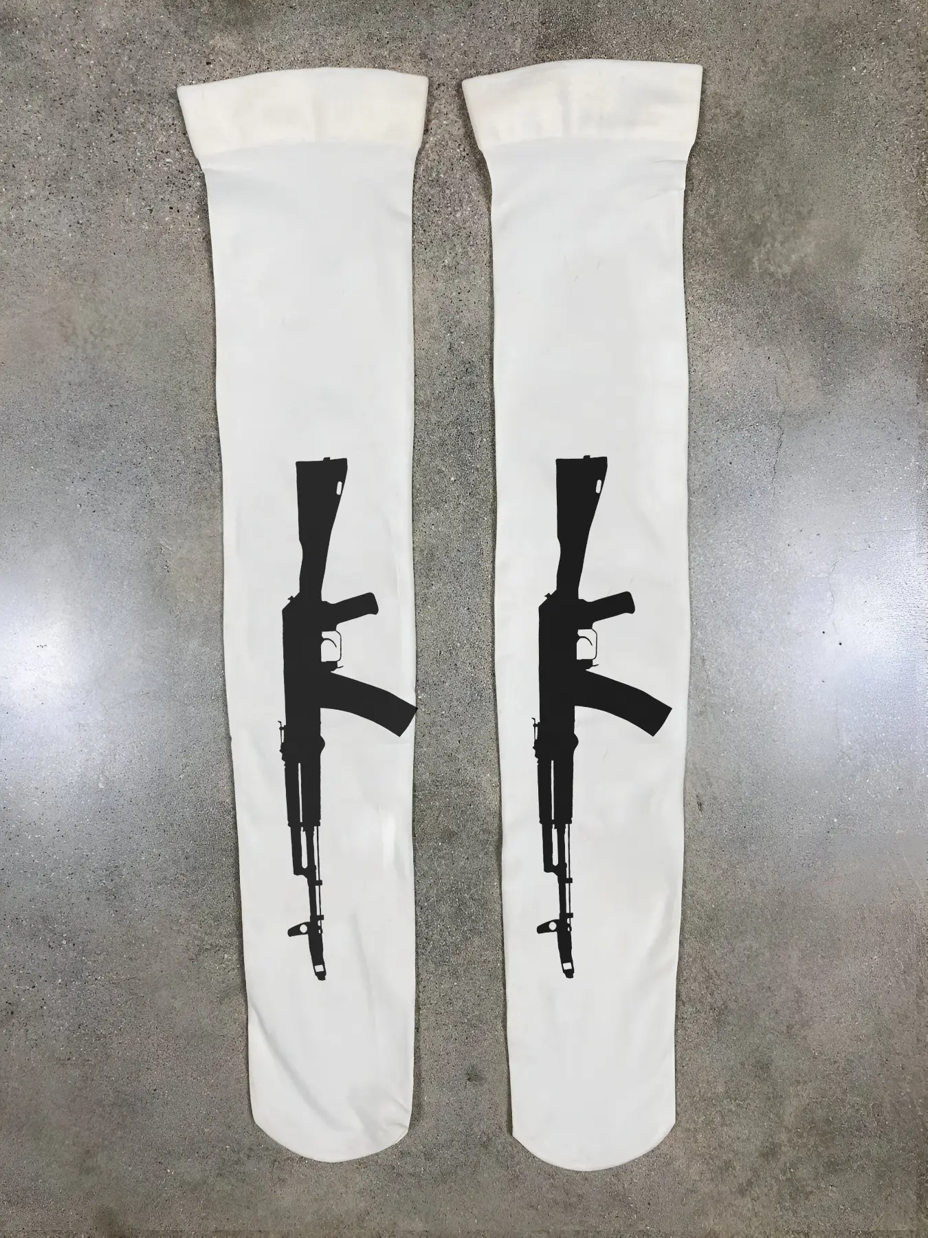 Y2K Style Emoji Pattern over Knee Socks, Cute and Trendy Must-Have Women's Fashion Accessories, Perfect for