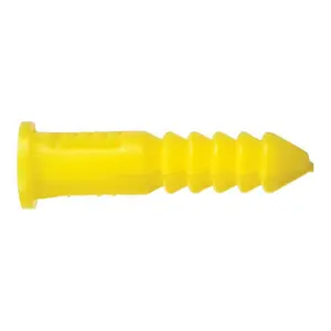 212 MAIN Drywall, Brick, Concrete Safe Ribbed Hollow Wall Anchor, 4-6-8 x 0.87 in. Hillman 370326 Fastener