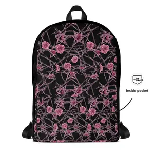 Lost in the Woods 'Moonlit Ritual" Velvet Rose Backpack