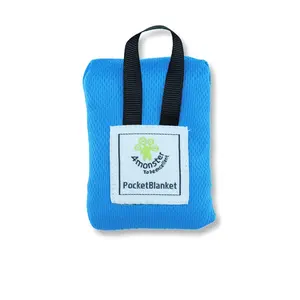 SleekHush Ultra Thin Pocket Picnic Mat Waterproof Sandproof Beach Blanket Lightweight Foldable Portable Moisture Proof Mat for Beach