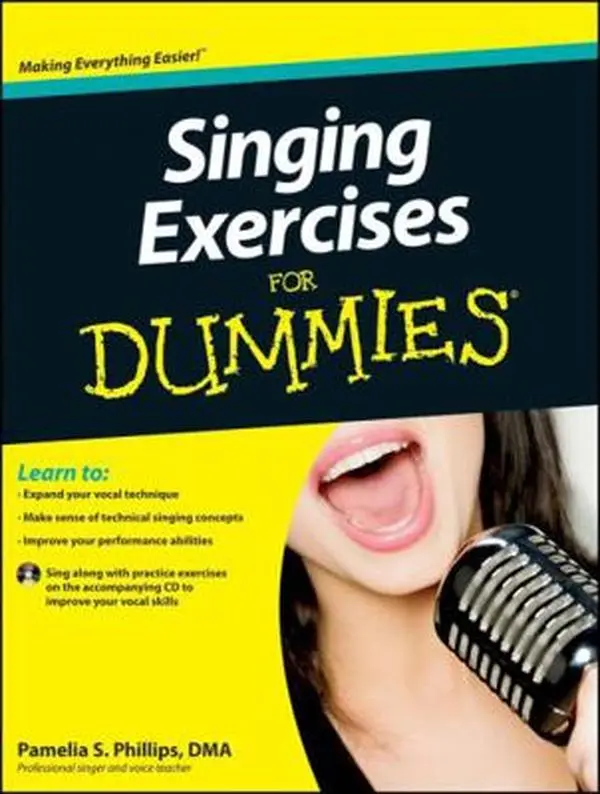 USED Book - Singing Exercises for Dummies, with CD [With CDROM] by Phillips, Pamelia S. (Paperback) - english