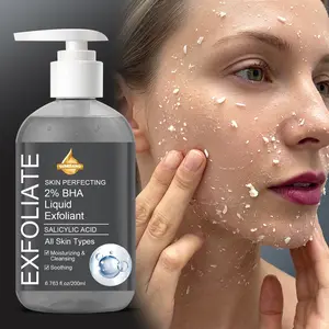 200ML 2% Bha Exfoliant Facial Cleanser, Salicylic Acid & Collagen Peptide Complex, Hydrates & Soothes Skin, Radiant Smooth Skin Everyday