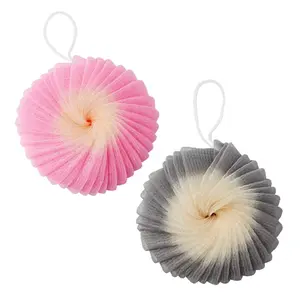 éclat Mesh Bath Sponge Loofah - Soft Exfoliating Shower Pouf Balls