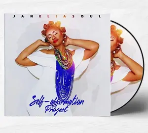 Janeliasoul Self-affirmation Project. Six-track Afrobeats Album with Live Instruments Uplifting & Feel-good Music for Car CD Player