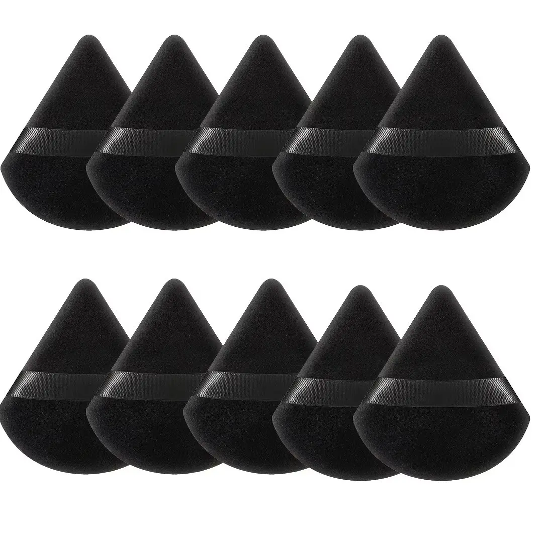20 Triangle Makeup Sponges, Soft and Comfortable, Ideal for Nose and Eye Areas, Perfect for Loose Powder and Foundation, Even Application, Powder Puff Set, Makeup Puffs