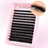 Natural-style false lashes, fine lash clusters, cat-eye style lash clusters, natural extension-effect pre-arranged lash clusters (8–16mm), individual lash clusters, lash clusters.