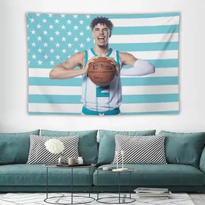 LaMelo Ball Decorative Flag, Double Stitched, Wall Hanging Tapestry for Room Decor, College Dorm, Outdoor Porch, or Indoor 6