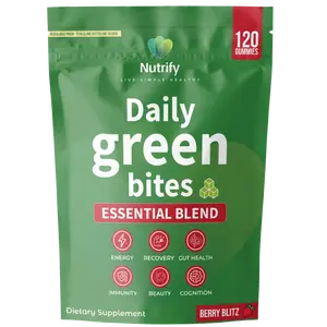 Nutrify Daily Green Bites – Gut Health, Energy, Beauty & Immunity in One Bite | 50+ Superfoods