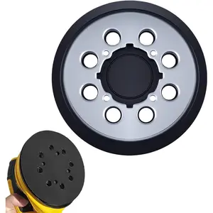 2 Pack Sander Replacement Pad for , 5-Inch 8 Holes Hook and Loop  Alloy Orbital Sander Replacement Pad for DWE6421/6421K, DWE6423/6423K, DCW210B, DWE64233, N329079