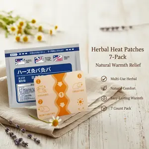Multi-Use Herbal Heat Patches – Natural Comfort with Herbal Extracts, Easy to Apply, Long-Lasting Warmth, 7 Count Heat Therapy Soothing