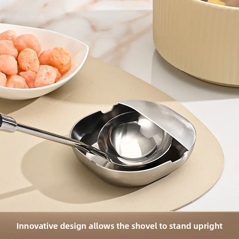 [Summer Offer] Stainless Steel Spoon Holder, Utensil Bowl and Spatula Rack, Spoon Storage Rack for Countertop, Utensil Organizer