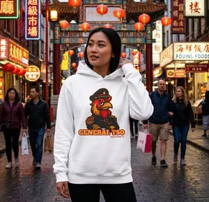 General Tso 🔥 – The Spiciest Rooster in the Coop Unisex Hoodie Cock-A-Doodle Don