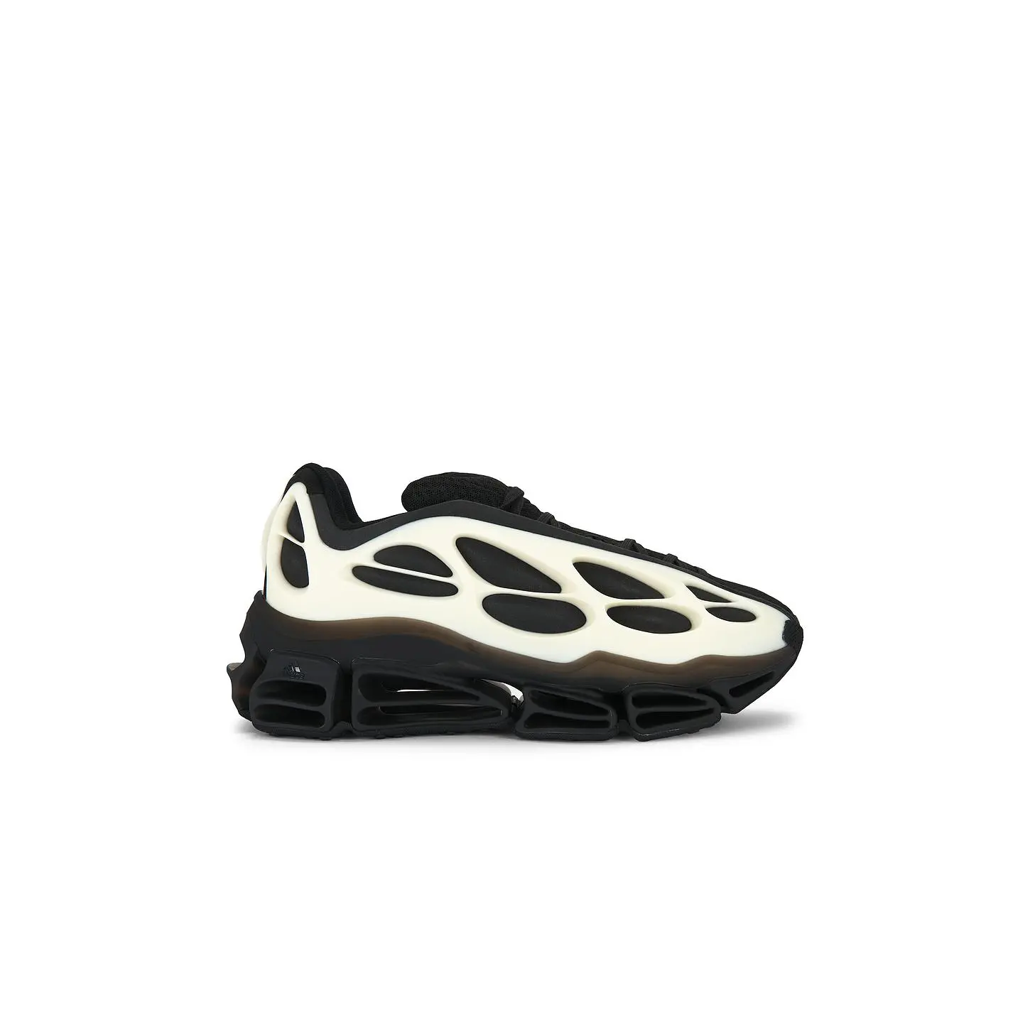 adidas Originals x Willy Chavarria Mega Low Sneaker in Core Black, Cream White, & Core Black