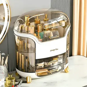 Large Makeup Organizer, Countertop Vanity Organizer, Waterproof & Dustproof Skincare Storage for Bedroom & Bathroom, Clear Multi-Style Design TikTokShop Dealsfor You Days