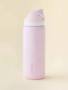 [Inspired By] New Owala x Urban Outfitters - Ribbon Toile Freesip 32oz Exclusive Bottle Cup – Leakproof, Insulated Water Bottle Button Drinkware