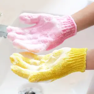 20/10count Shower Gloves, 100% Nylon Double-sided Exfoliating Gloves, Suitable for Elegance, Hydrotherapy, Massage, Skin, Shower, Body Scrub, Shower Accessories, And Also A Good for Family Members.