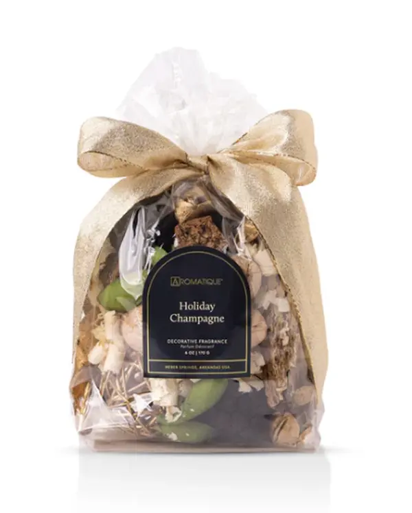 HOLIDAY CHAMPAGNE Aromatique Potpourri  Decorative Fragrance Standard Bag 6 Ounce