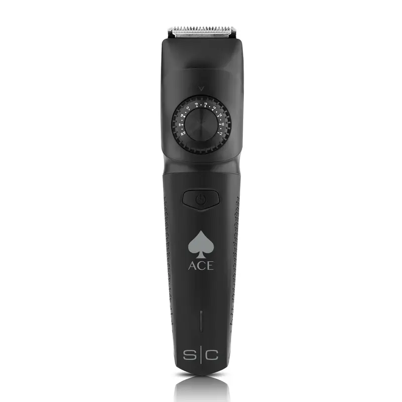 Stylecraft Ace Beard Blender Trimmer - Professional Cordless Hair Trimmer with USB-C Charging, Stainless Steel Blade, 39 Length Settings & 2 Comb Attachments - Adjustable