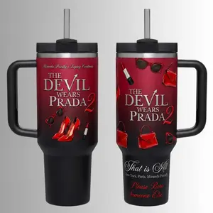 Chic High Heel Lipstick Tumbler, Red Aesthetic 40oz Tumbler