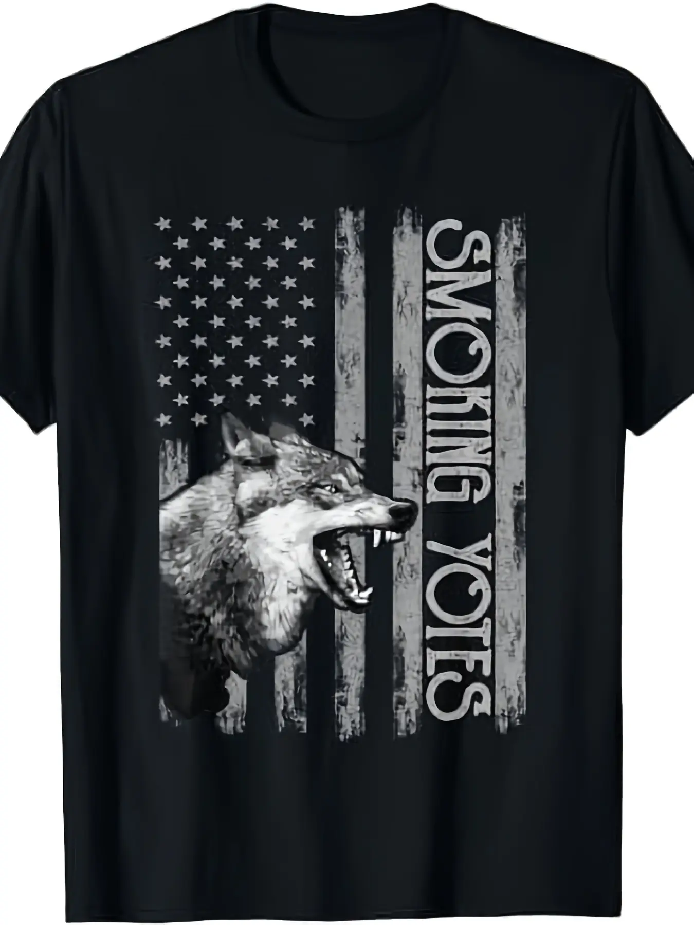 Coyote Hunting USA Apparel American Flag Hunter US unisex soft cotton short sleeve t shirt, vintage graphic casual tee for men women teens, perfect birthday holiday gift for camping travel gym daily street casual wear