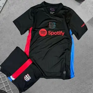 FC Barcelona 2025 Away Soccer Kit, Premium Fabric Match Style Set