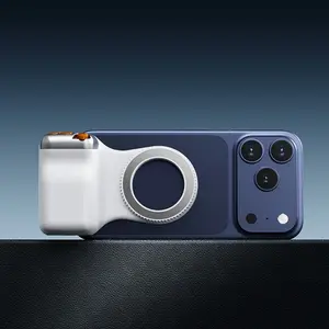 Magnetic Assist Camera Stabilizer Wireless Bluetooth-compatible Remote Zoom Photography Handheld Tripod, Anti-Shake Phone Grip for Vloggers