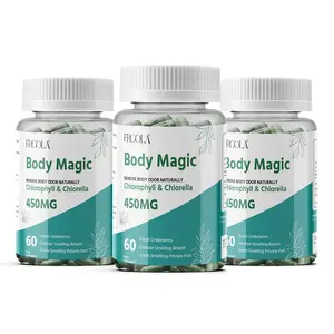 Capsules Chlorophyll & Chlorella - Body Odor Remover, Fresh breath，Healthcare| Dietary| Beauty