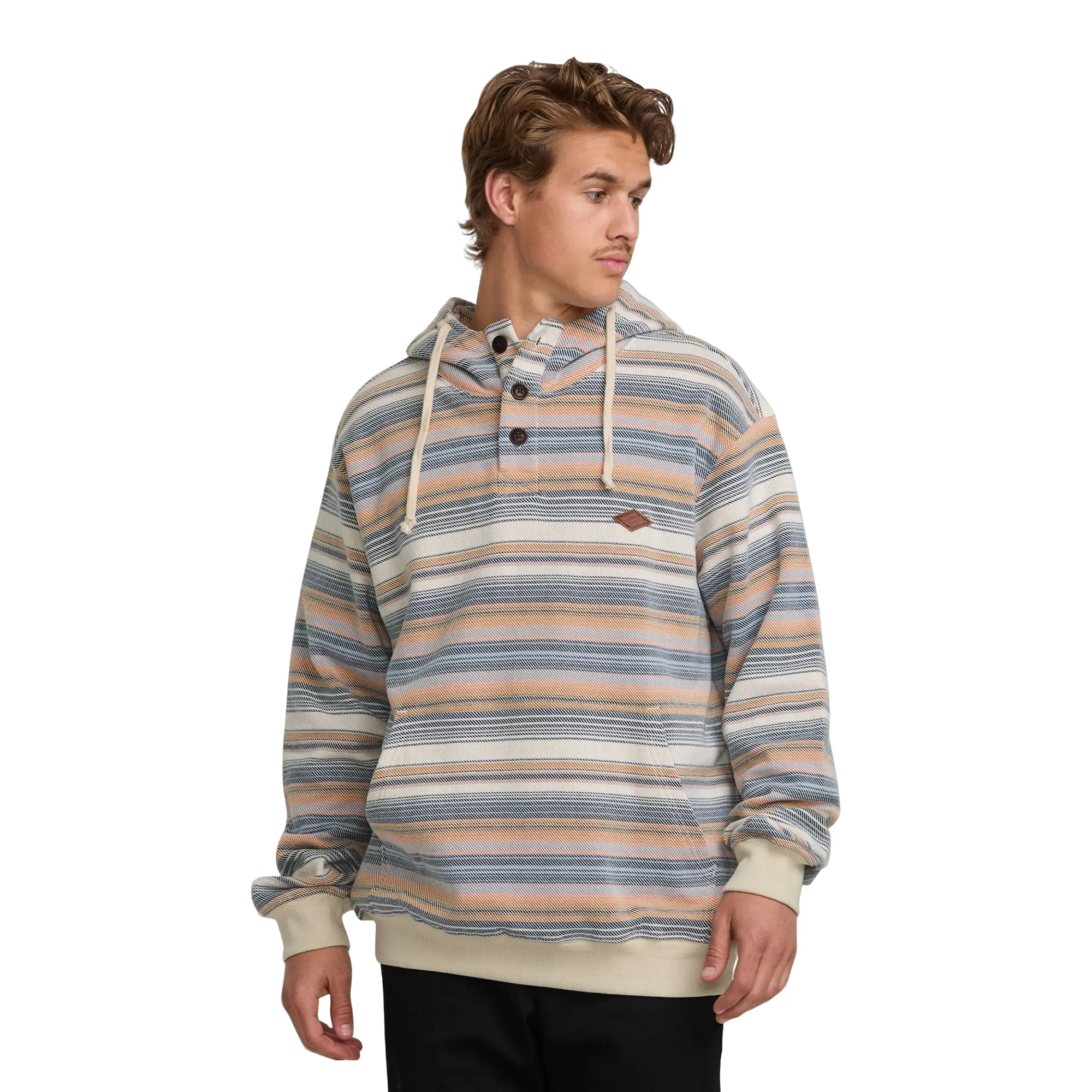BILLABONG Men's Rancho Pullover Sweatshirt, 100% Cotton Midweight Fleece, Everyday Casual